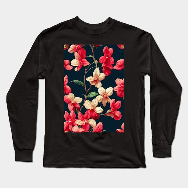 Beautiful Floral pattern #40 Long Sleeve T-Shirt by Endless-Designs